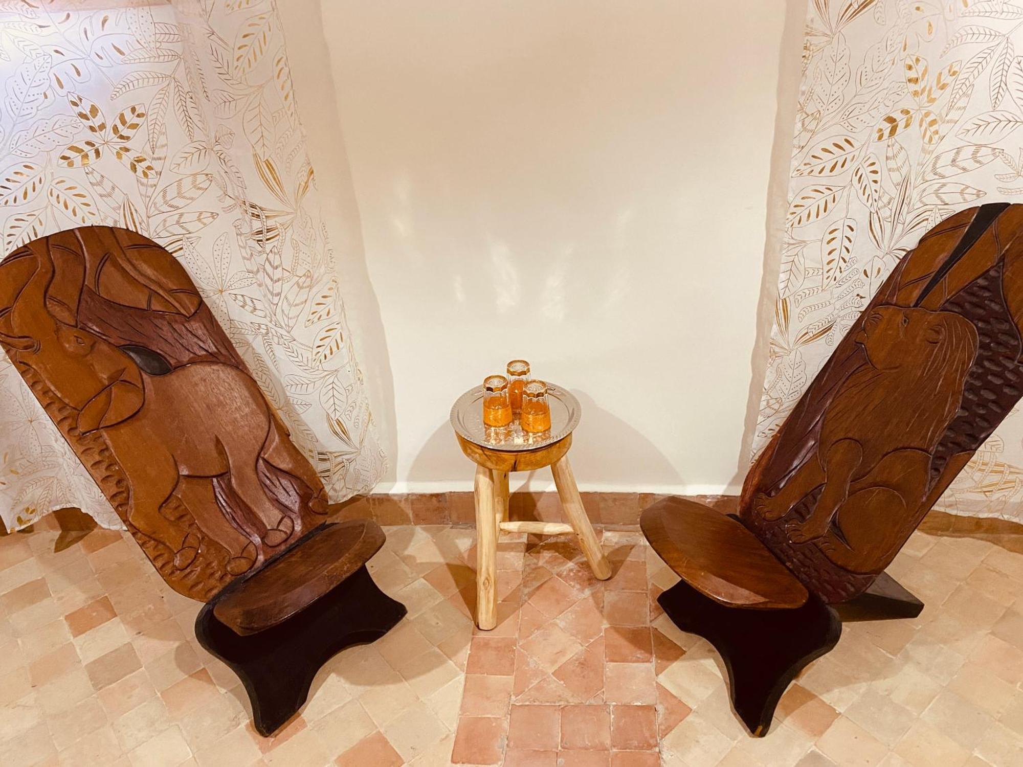 Riad & Spa Sous Le Soleil Chez Jerome Et Pamela Suite Africaine Marrakesh Exterior photo